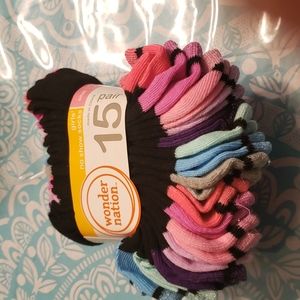 15 Pair girl socks